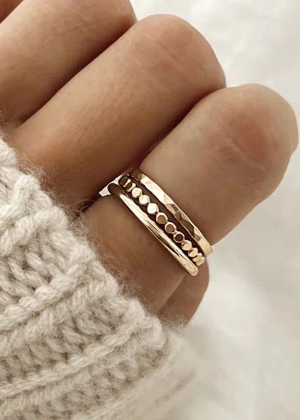 Basic Stacking Ring Set | James Michelle