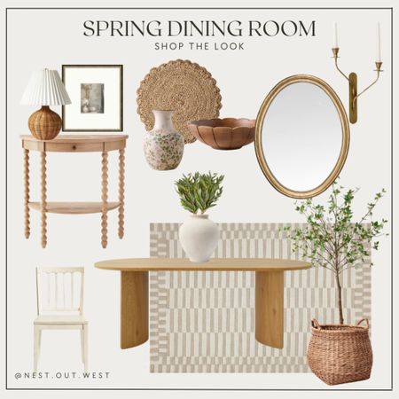 Spring dining room furniture dining room decor

#LTKhome #LTKSpringSale #LTKSeasonal