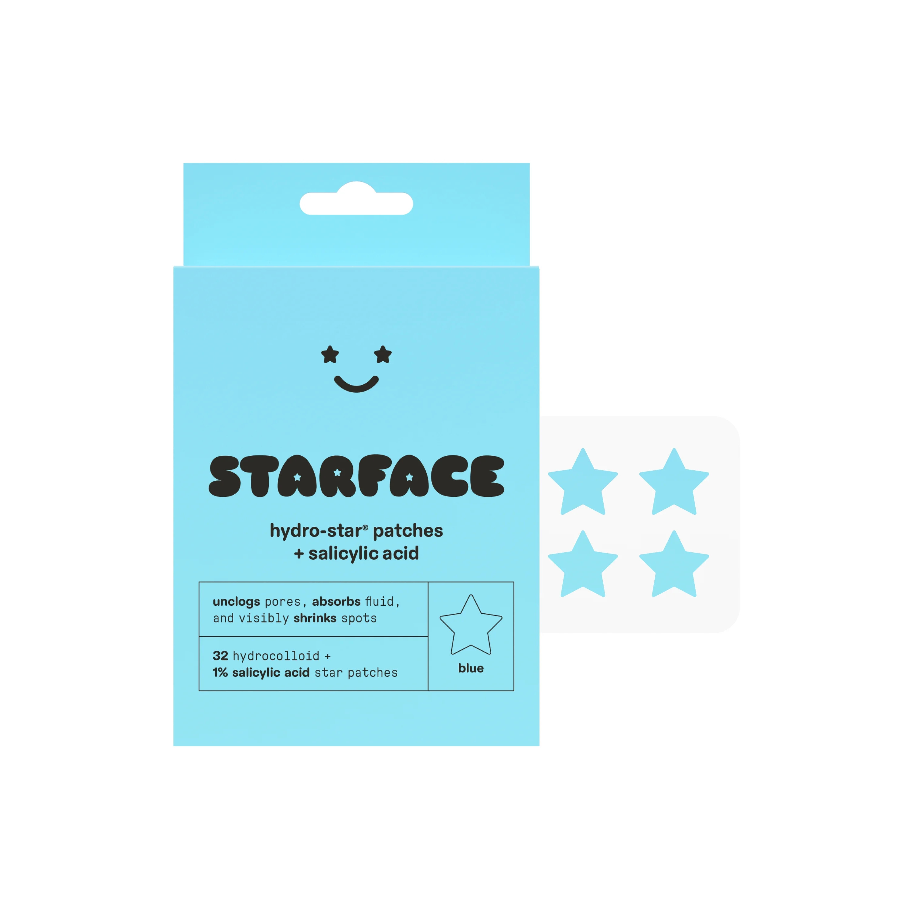 Starface Salicylic Acid Hydro-Star Pimple Patches 32 Count for All Skin Types | Walmart (US)