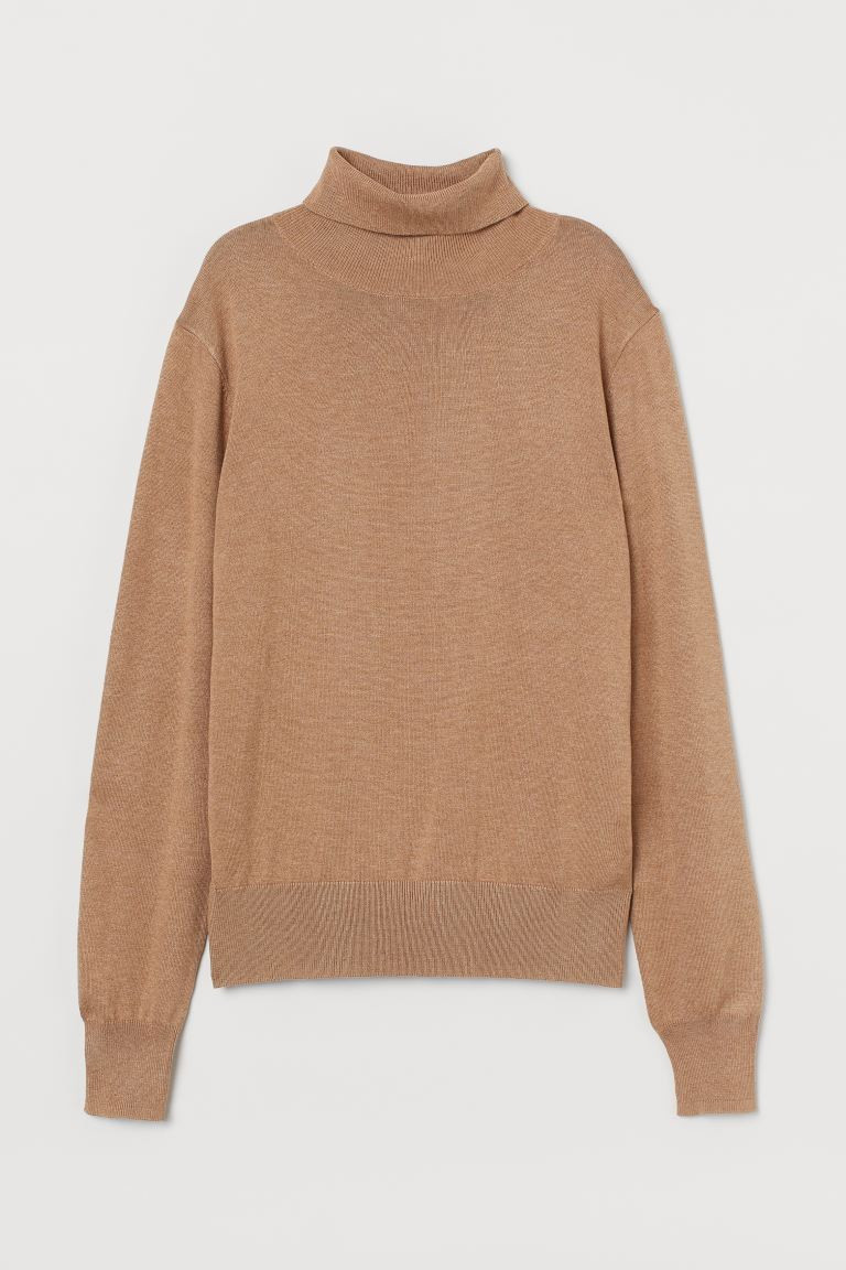 Feinstrick-Rollkragenpullover | H&M (DE, AT, CH, NL, FI)
