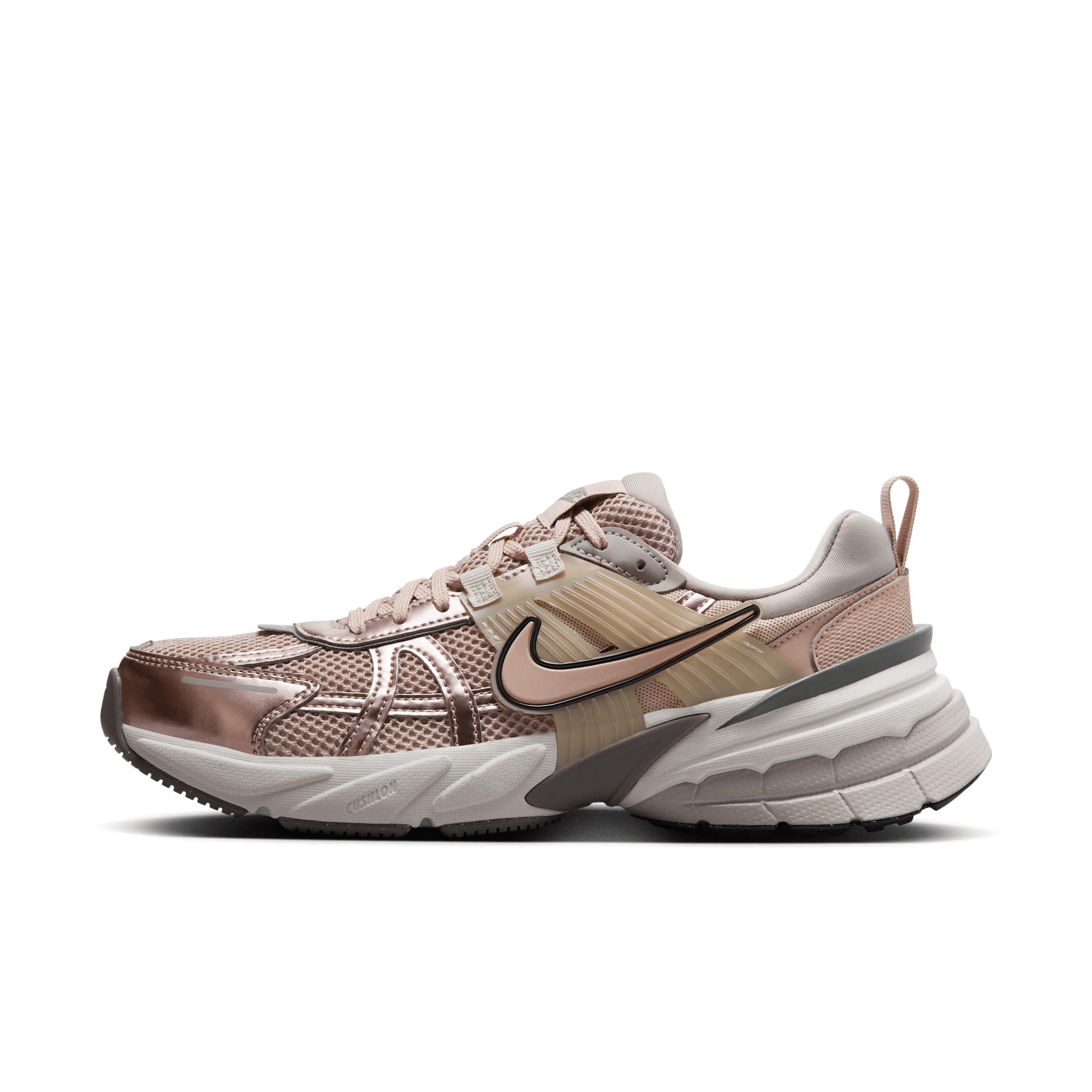Nike Women's V2K Run Shoes with Reflective Accents in Brown | FD0736-201 | Nike (US)