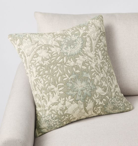 Chrysanthemum Jacquard Woven Tapestry Pillow Cover | Rejuvenation
