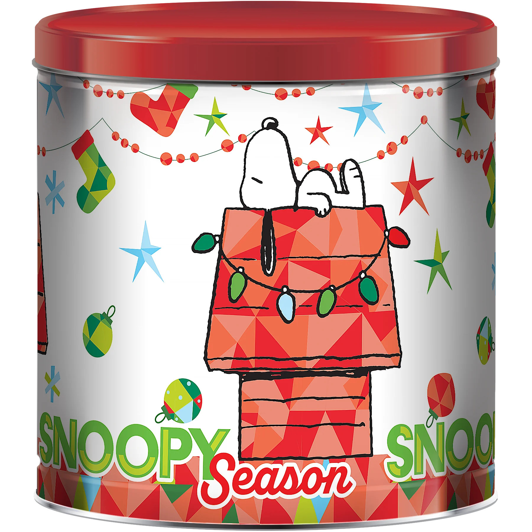 GiftPop Christmas Popcorn Tin, Peanuts® Snoopy Season, Assorted Popcorn, 21 ounces | Walmart (US)