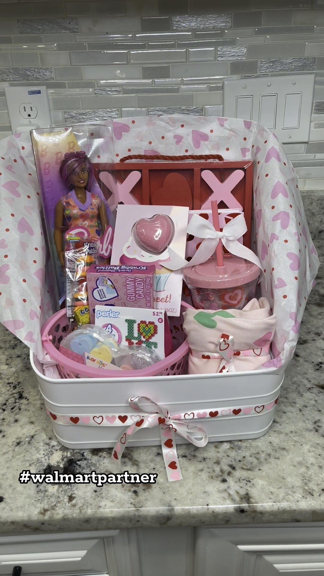 Absolutely Adorable @walmart Valentines Day Gift Basket for My 6 year old! #walmartpartner All ordered online and received same day. 💖 #valentinesdaybasket #valentinesgift #valentinesday#LTKGiftGuide #LTKkids

#LTKSeasonal