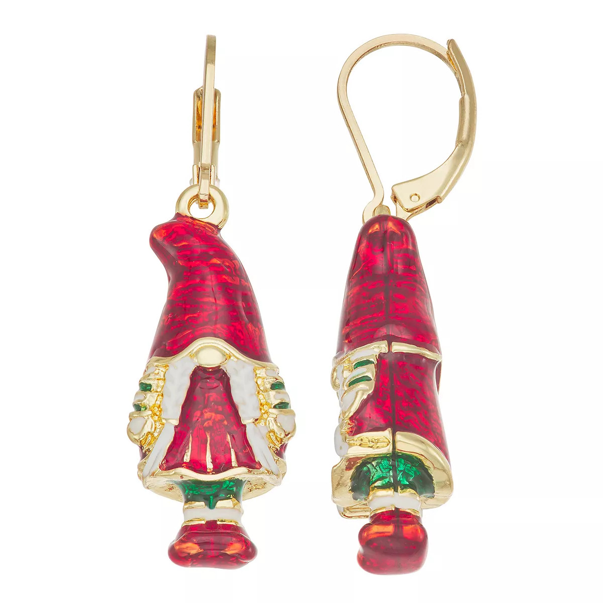 Napier Gold Tone Gnome Drop Earrings | Kohl's