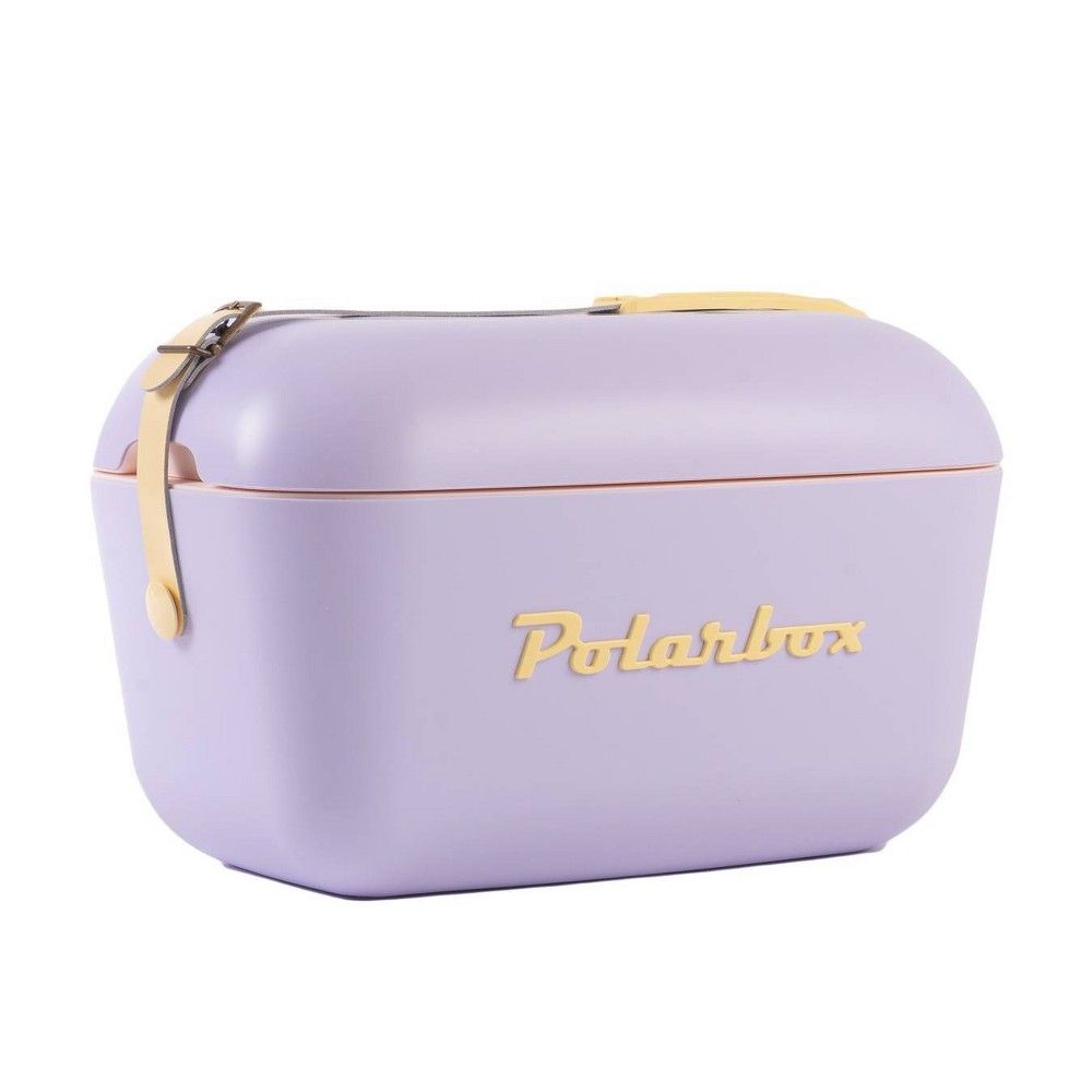 Polarbox Pop Retro 13qt Portable Cooler - Lilac/Yellow | Target