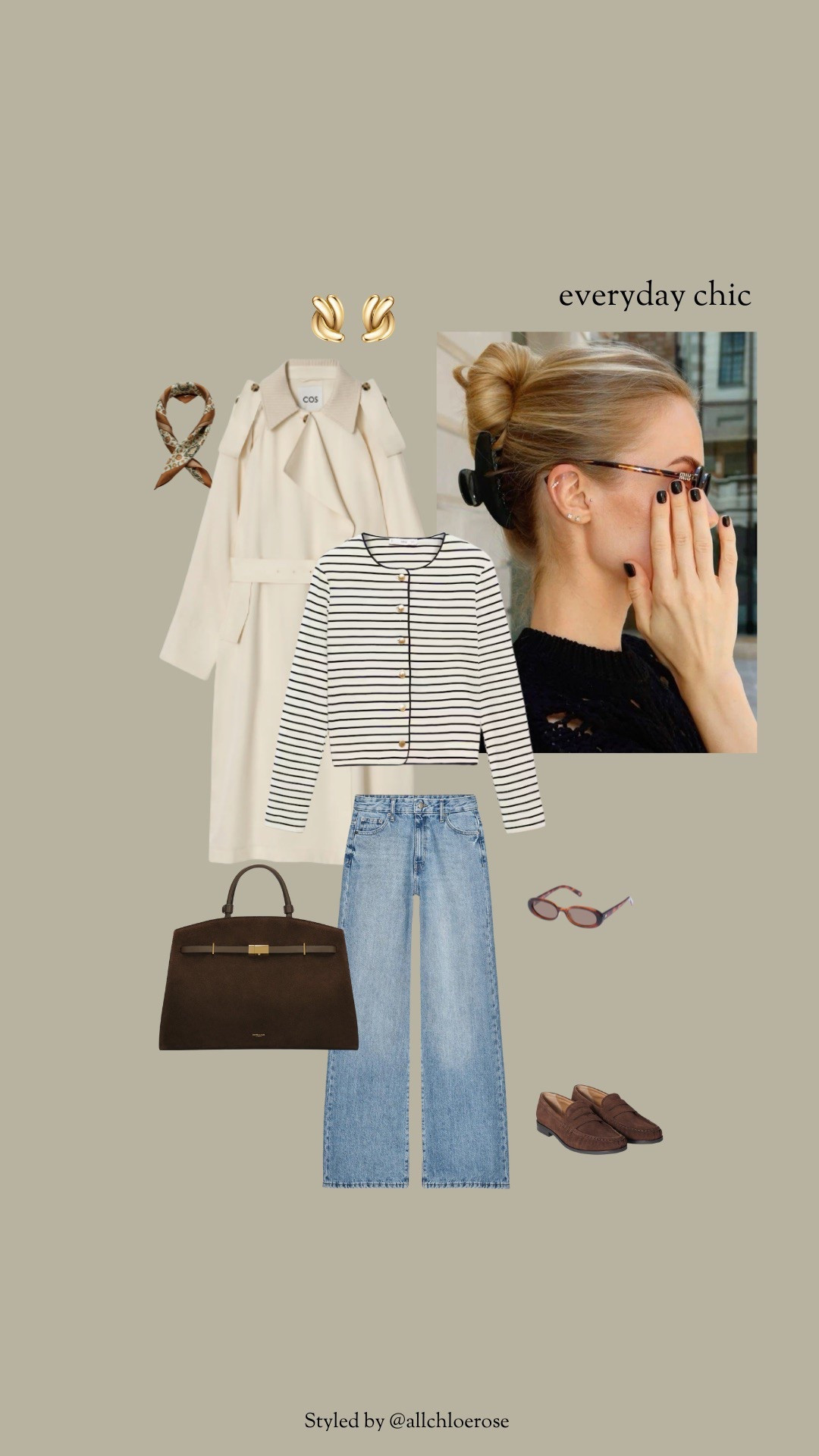 Everyday outfit inspo, spring outfit, jeans, trench coat, chic everyday outfit inspo 

#LTKstyletip #LTKspring #LTKuk