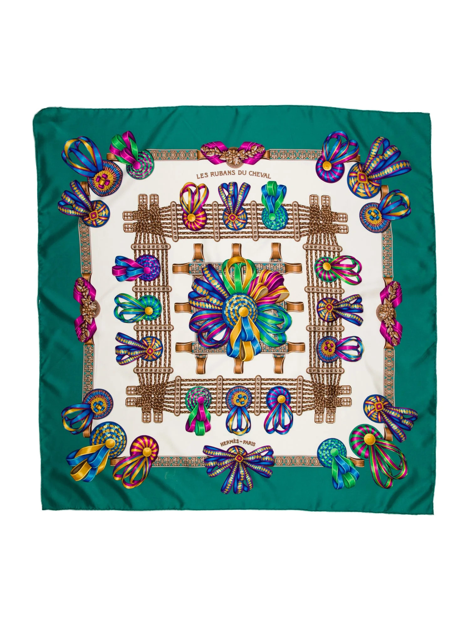 Les Rubans du Cheval Silk Scarf | The RealReal