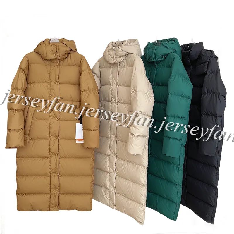 Women Long Down Jacket 9 Grid Style Size 4/6/8 With Dust Bag 25456 | DHGate