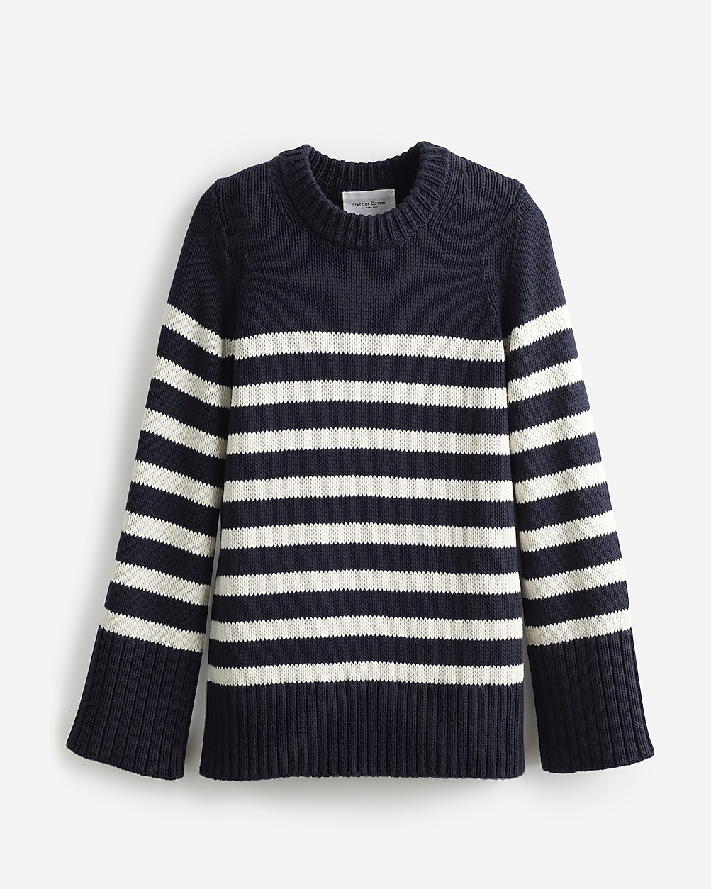 State of Cotton NYC Kittery sweater in stripe | J. Crew US