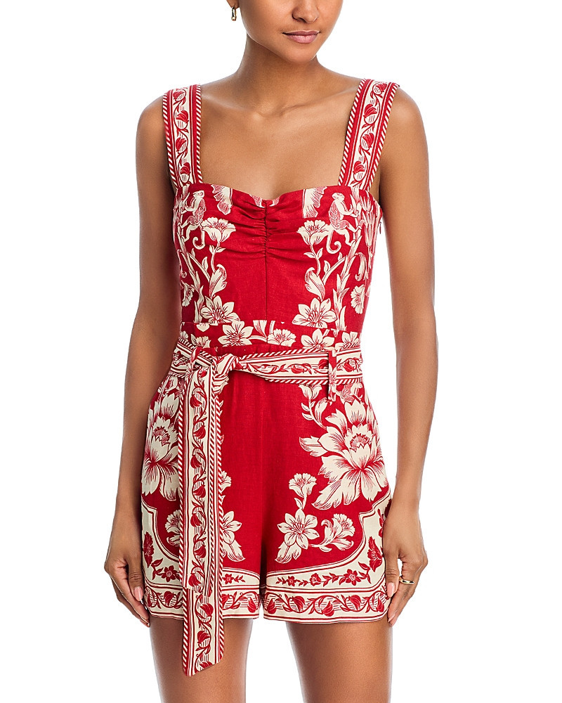 Farm Rio Guanacaste Belted Romper | Bloomingdale's (US)