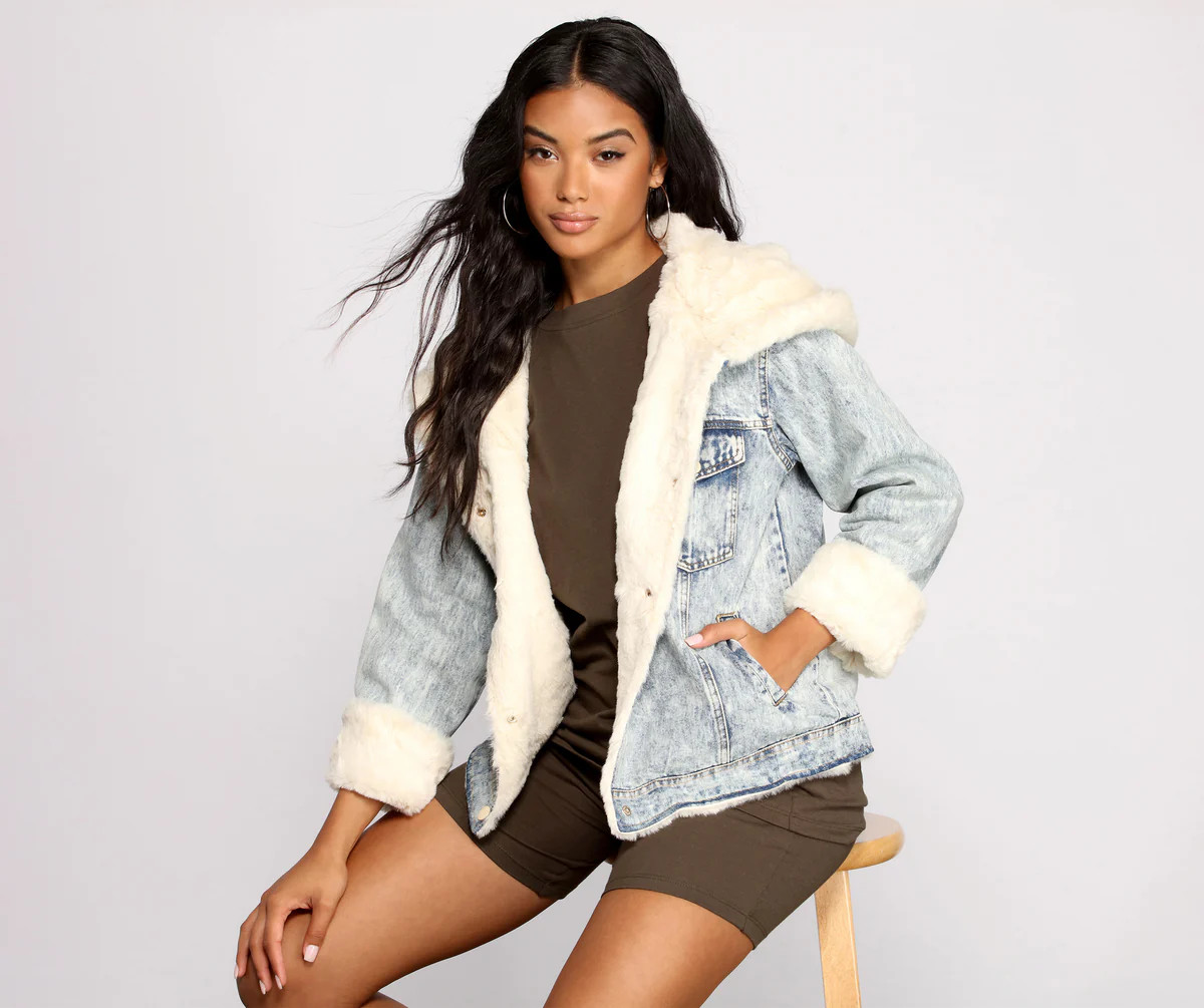 Faux-Ever Stylin' Denim Jacket | Windsor Stores