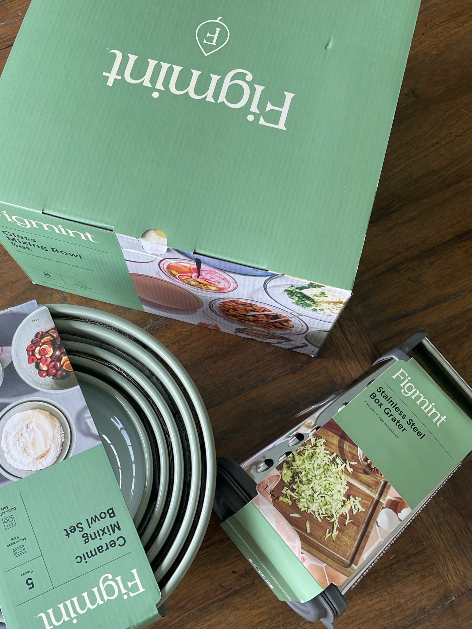 Some figmint kitchen products i picked up today! Love this brand and it’s at a great price! #kitchenaccecories #mixingbowls