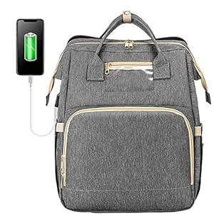 3 in 1 Diaper Bag Backpack with Changing pad, Waterproof Diaper Bag for Boys Girls, Baby Shower G... | Amazon (US)