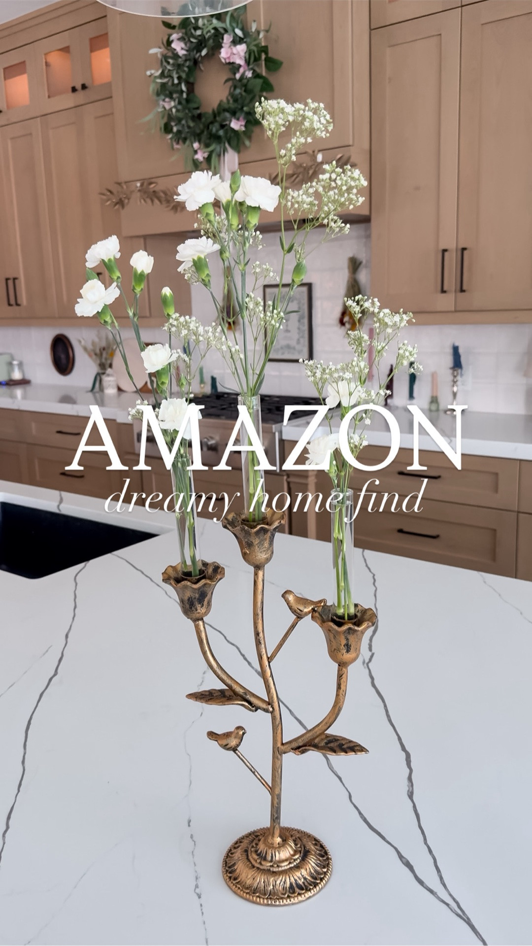 These glass vase tube inserts for candlesticks add a touch of whimsy to your home!! 🌼🌱

#amazonhome #thesistershoppers #amazongadget #whimsicaldecor #touchofwhimsy

#LTKHome #LTKdayinmylife