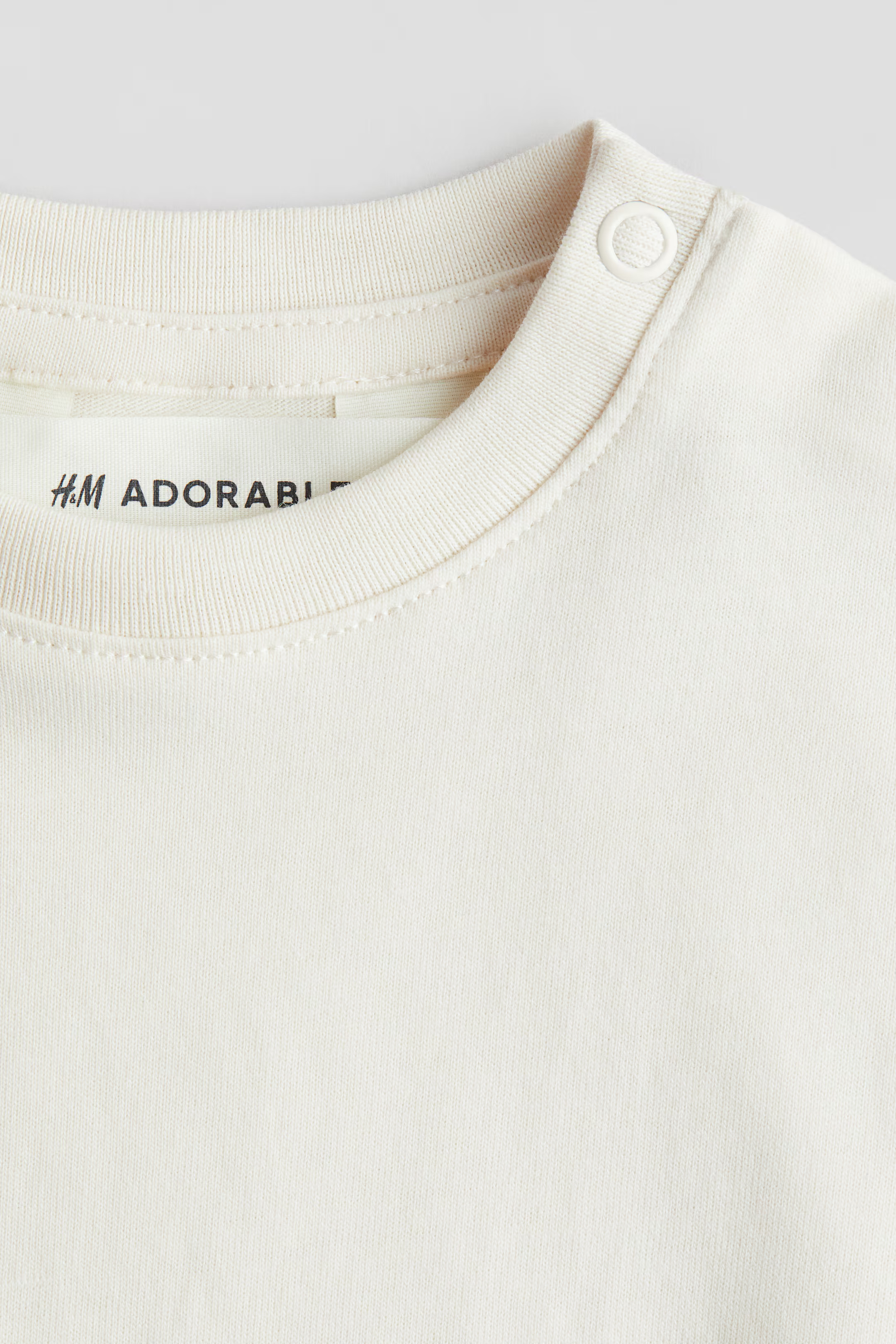 Loose-fit pima cotton T-shirt | H&M (UK, MY, IN, SG, PH, TW, HK)