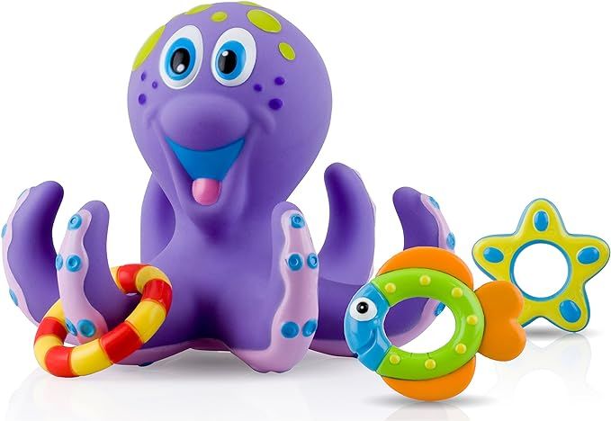 Nuby Octopus Floating Bath Toy , Purple | Amazon (US)