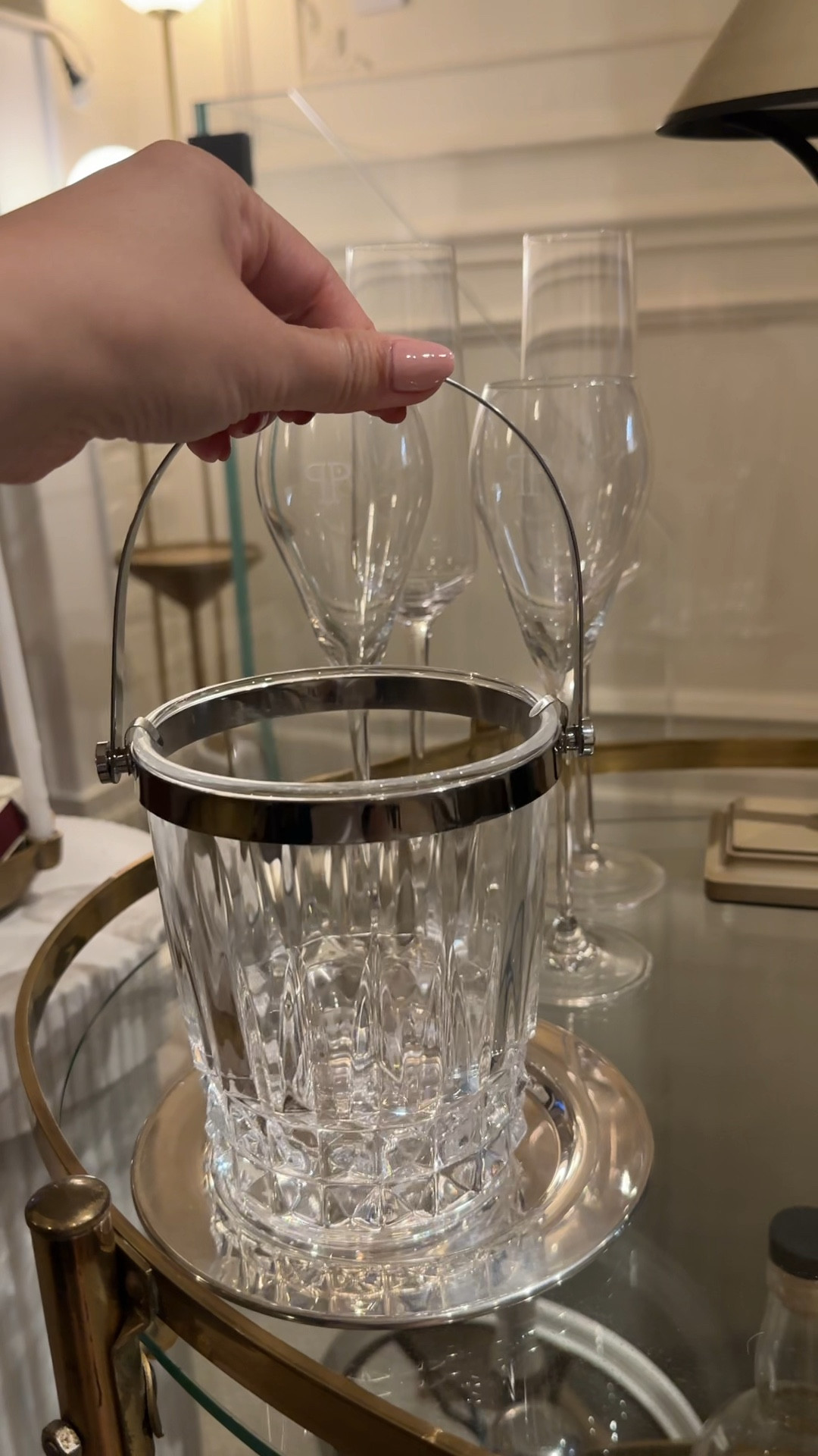 I found more of this vintage mini ice bucket on Etsy! 