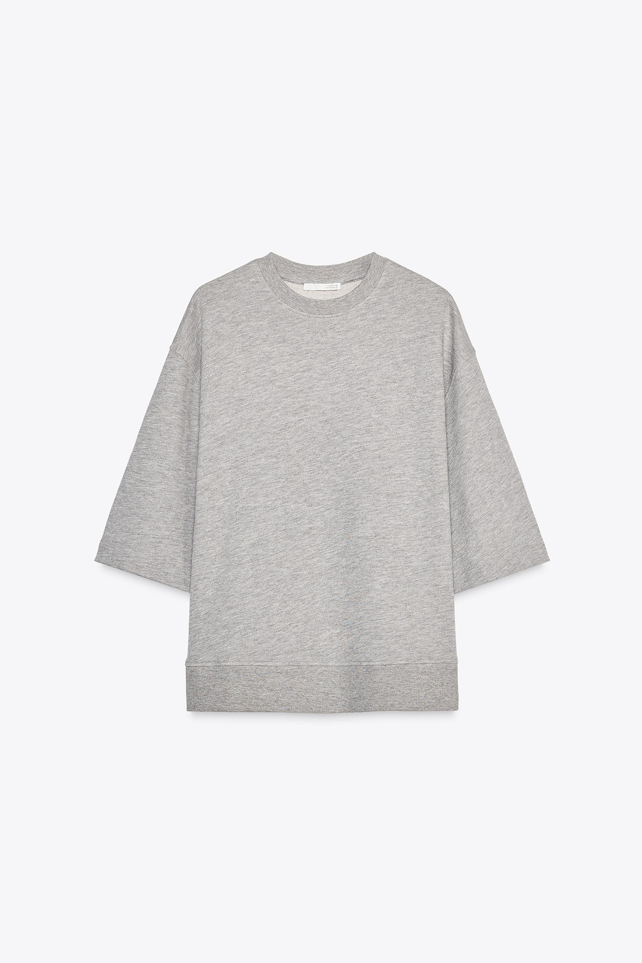 WASHED OVERSIZED SWEATSHIRT | Zara US
