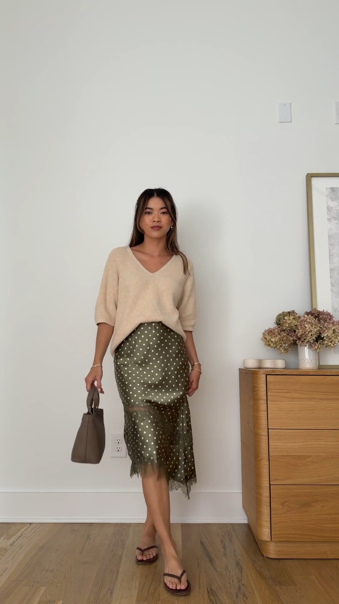 Early autumn outfit inspo. This sweater tee is so cute!

Sizing info:
-Loft Petite Dotted Lace Trim Satin Asymmetrical Midi Skirt (Size XXS Petite in Washed Oregano)
-Loft Saddle Sleeve Relaxed V-Neck Sweater Tee (Size XS in Saddle Neutral) 
-Loft Square Toe Flip Flops (Size 6 in Choco Powder) 


Petite style, petite fashion, mom outfit, mom style, petite skirt, petite outfit ideas, petite outfits, spring style, spring outfits, beach outfits, vacation outfits, summer outfits, Summer style, summer trends, autumn outfit, Loft, loft outfit, midi skirt, best skirt for petite, silk skirt, autumn sweater

#LTKootd #LTKSeasonal #LTKPetite