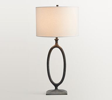 Easton Forged-Iron Table Lamp (23") | Pottery Barn (US)