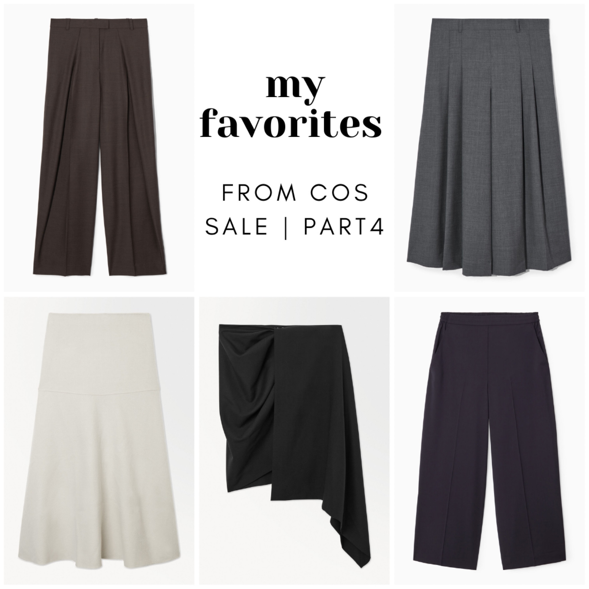 COS SALE | Skirts & Trousers

#LTKeurope #LTKsalealert #LTKSeasonal
