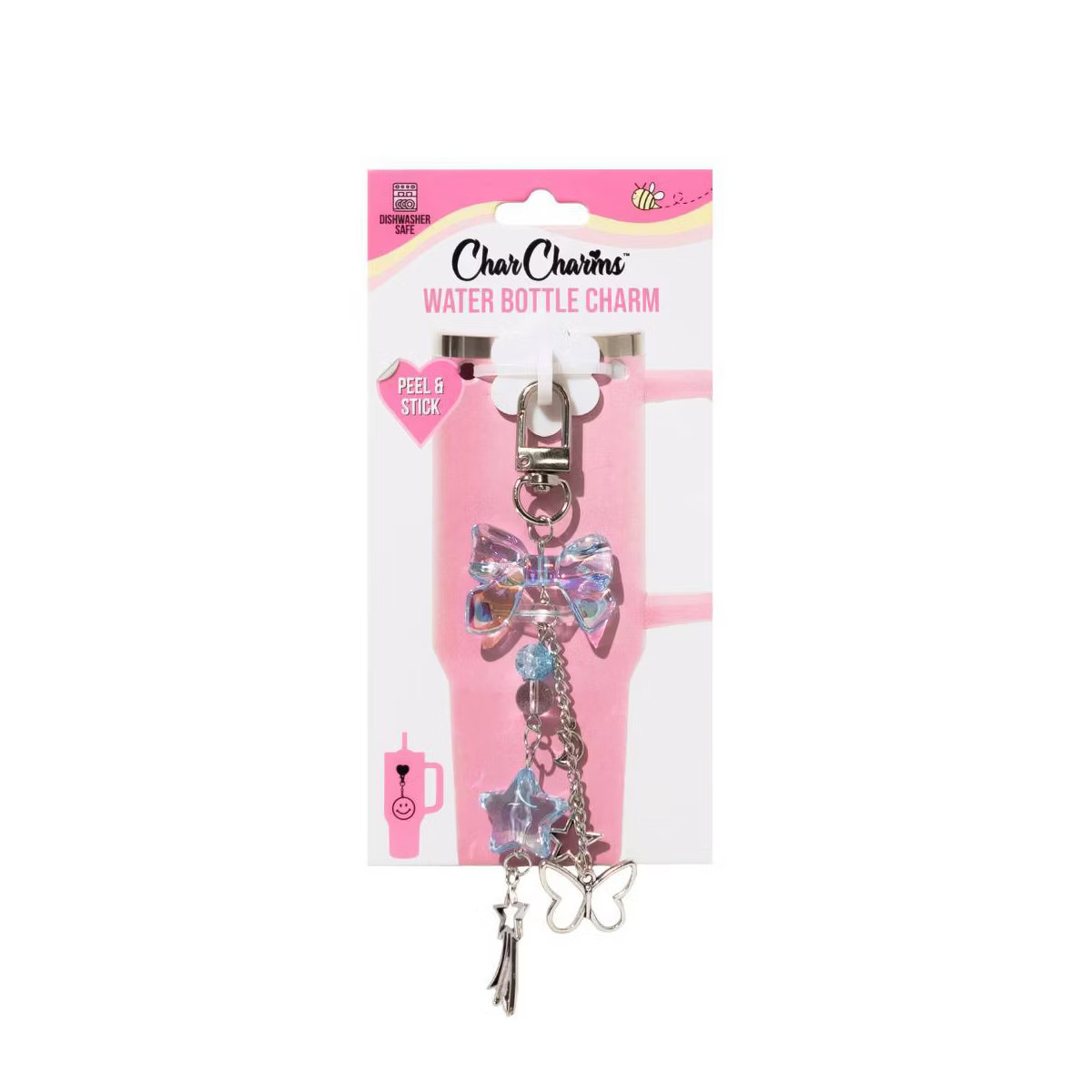 CharCharms Charm with Stick on Hook White | Target
