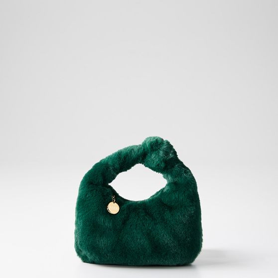 Italian Faux Fur Party Bag | Mark and Graham