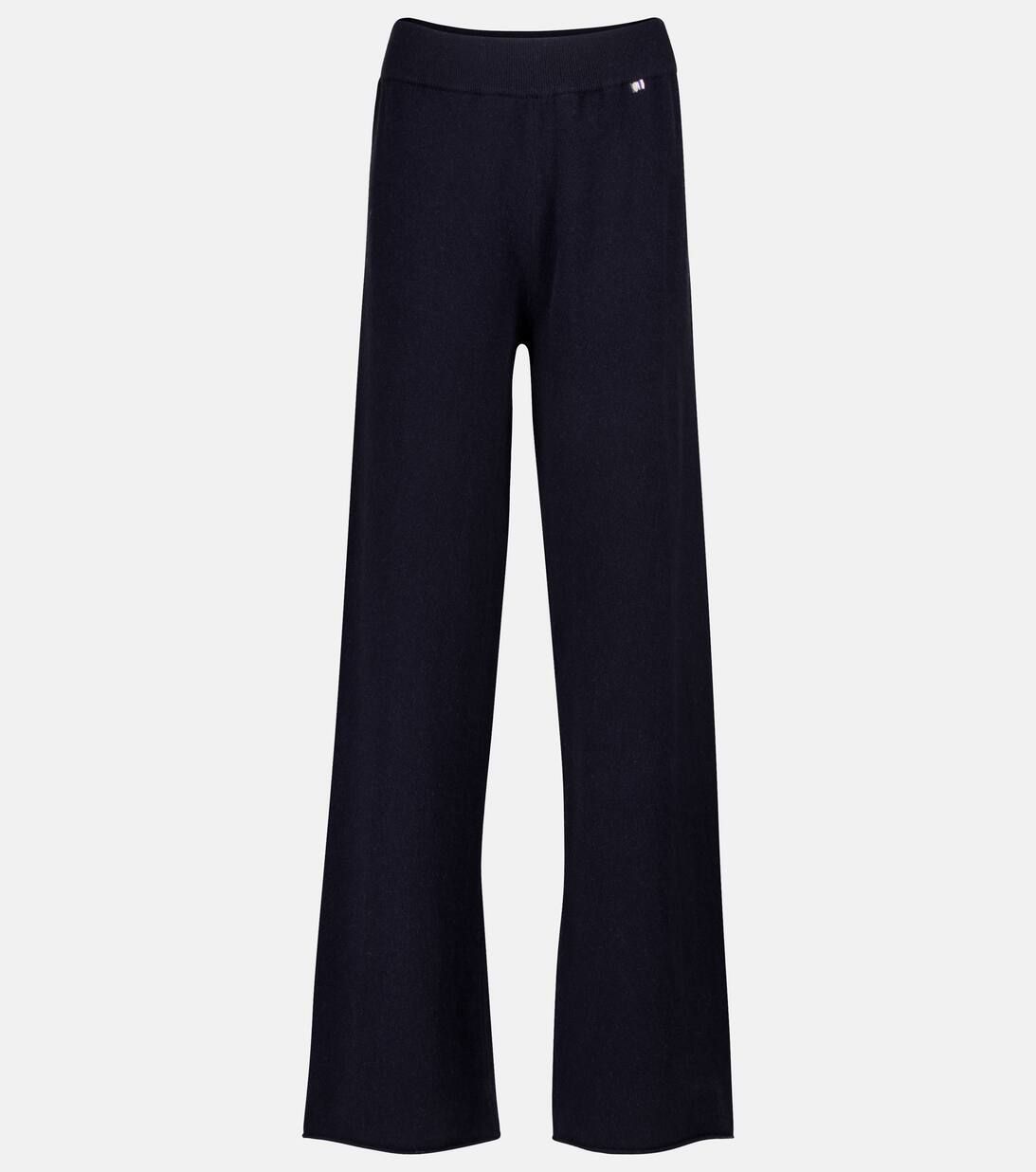 N°104 Trousers wide-leg cashmere-blend pants | Mytheresa (US/CA)