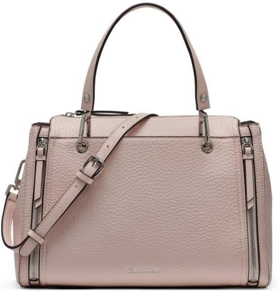 Calvin Klein Women's Bubble Lamb Organization Satchel Handbag | Amazon (US)