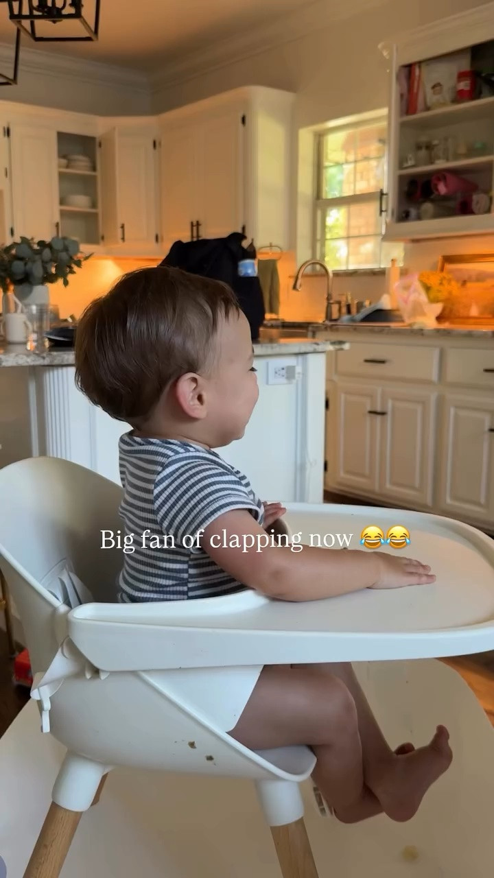 Big fan of clapping now 😂😂

Duke’s chair and food catcher!

#LTKKids #LTKBaby #LTKmomlife
