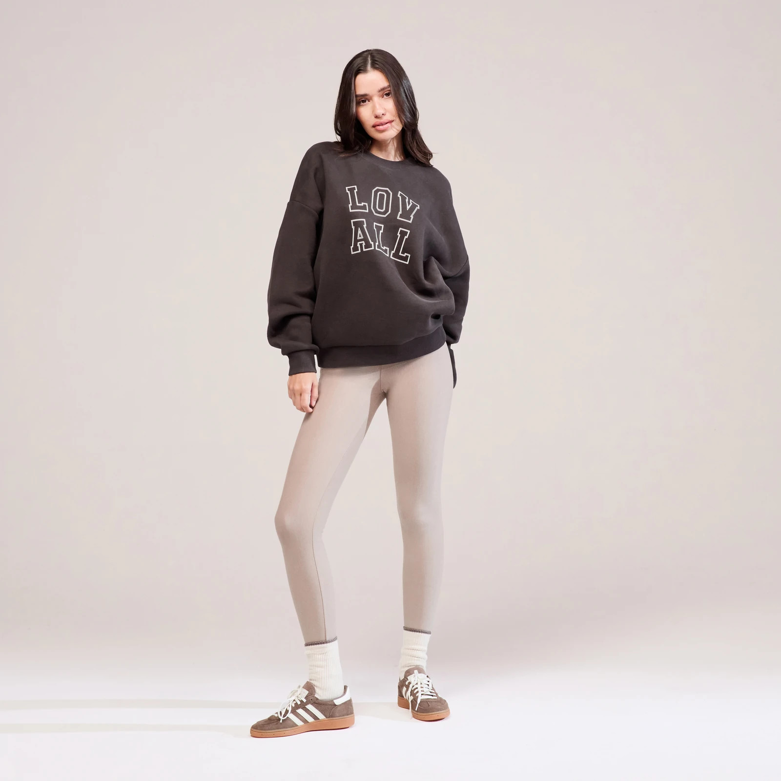 Winter Everyday High Waisted Leggings | Stone | LOVALL