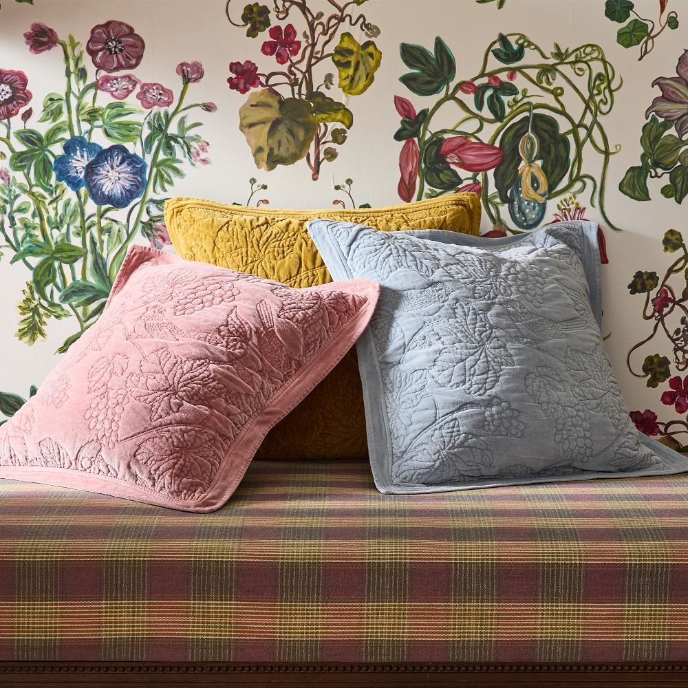 Velvet Matelasse Pillow Cover | GreenRow