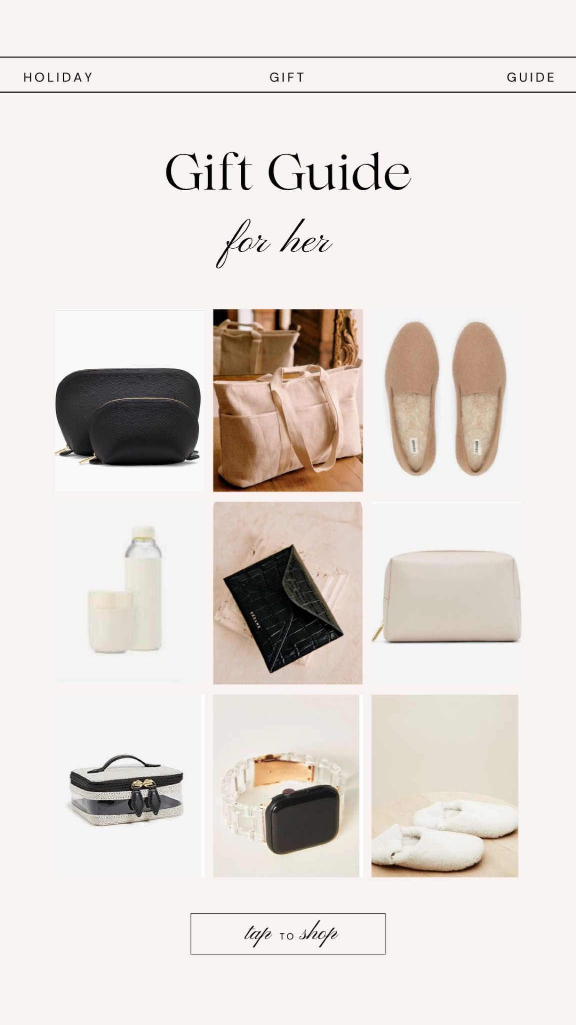 Gift Guide for Her 🕊️ gift ideas for wife, girlfriend, mom, sister, friend or yourself 🤍

#LTKHoliday #LTKGiftGuide #LTKSeasonal