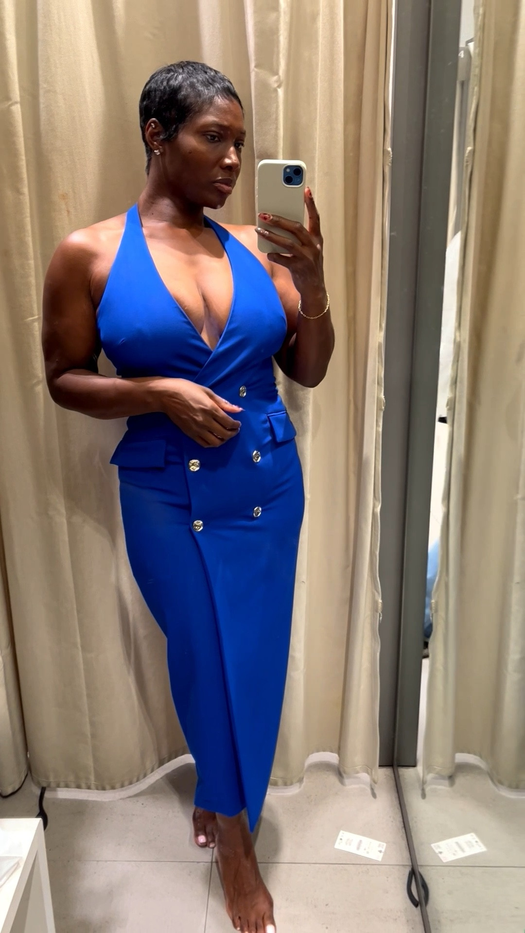 Need a dress to make heads turn? This dress is amazing. Wearing a large. Has some stretch. 

#LTKStyleTip #LTKMidsize