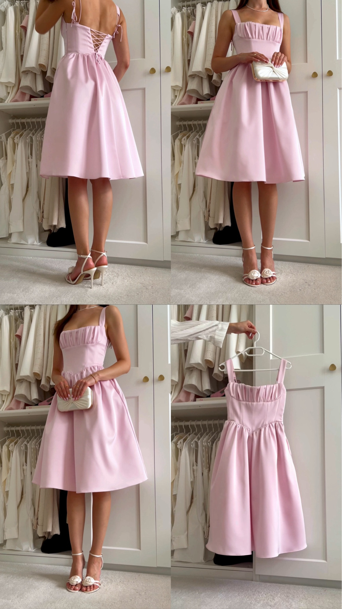 the prettiest pink occasion dress for summer 🫶🏼🎀🌸🍰 

for the heels - use DARIAF15 to save 15%

satin dress, corset dress, romantic dress, girly style, summer fashion, wedding guest dress, graduation dress, prom dress, occasion wear, elegant style, pinterest dress, soft girl, feminine style, date outfit, oh polly, outfit inspiration, garden party, rose heels

#LTKStyleTip #LTKWedding #LTKShoeCrush