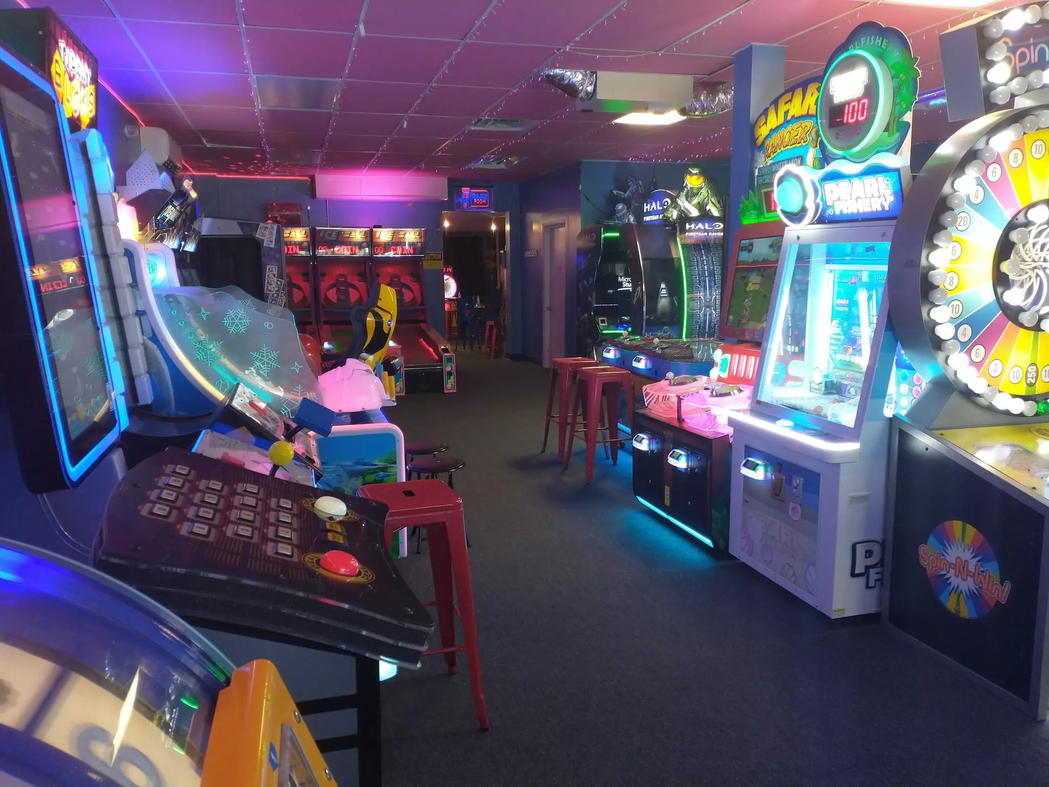 Enjoy arcade excitement at Go Play Arcade with game cards, rainbow readers and up to 50% off! | Groupon North America