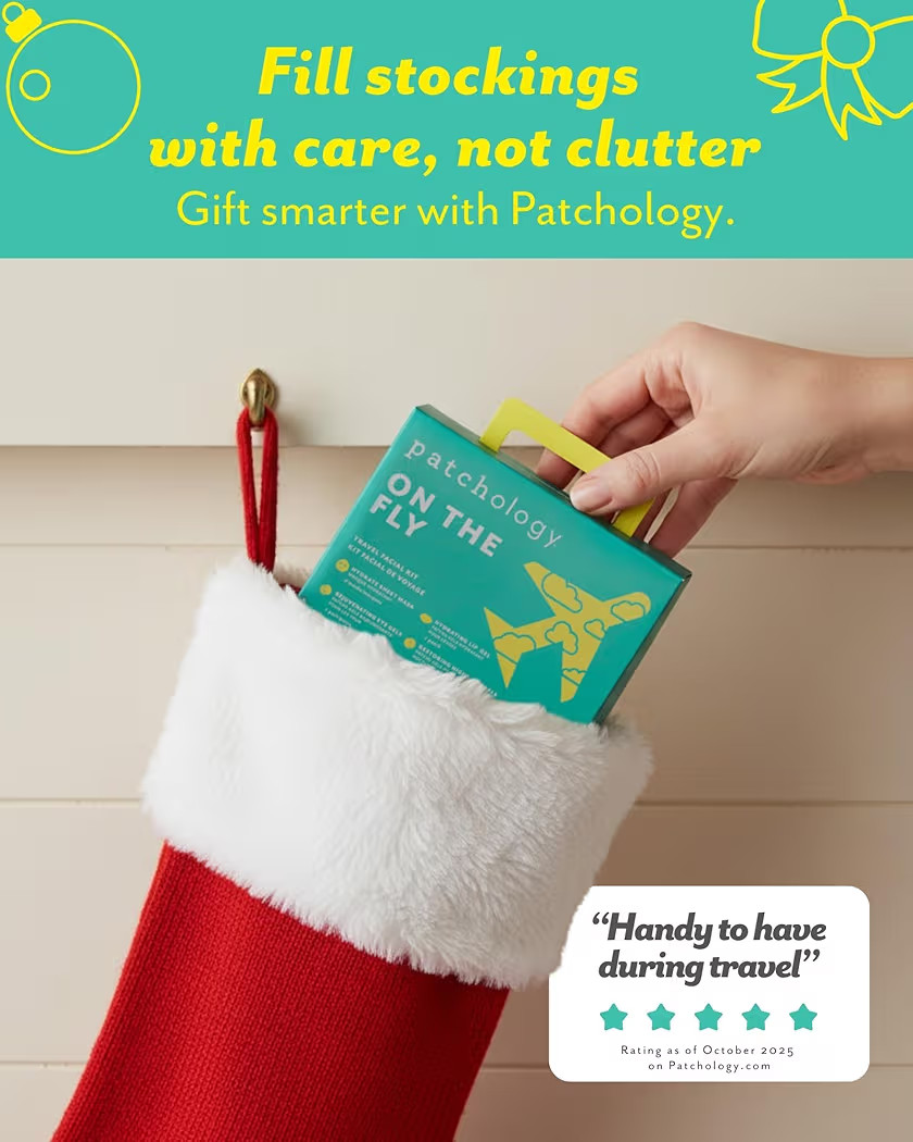 Patchology On The Fly Travel Skincare Kit, Travel-Friendly Hydrating Skin Essentials, Includes 2 ... | Amazon (US)