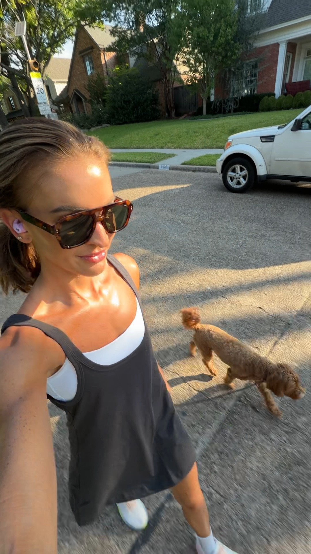 Favorite exercise dress! Wearing size xs

#LTKdayinmylife