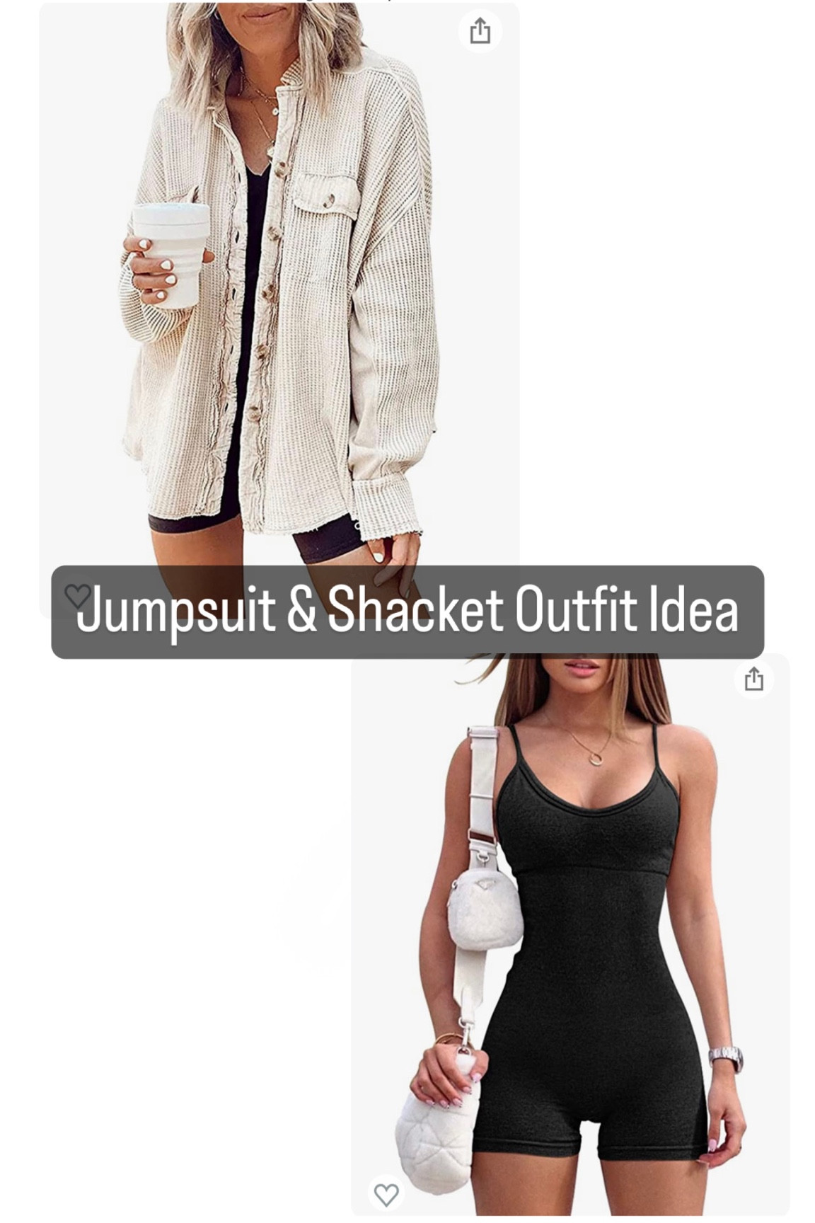 Shacket and jumpsuit style ideas for fall 

#LTKstyletip #LTKSeasonal #LTKunder100