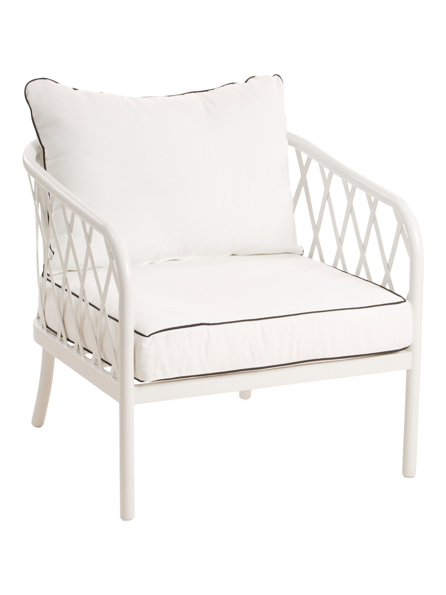 Outdoor Metal Frame Accent Chair | Furniture & Lighting | Marshalls | Marshalls
