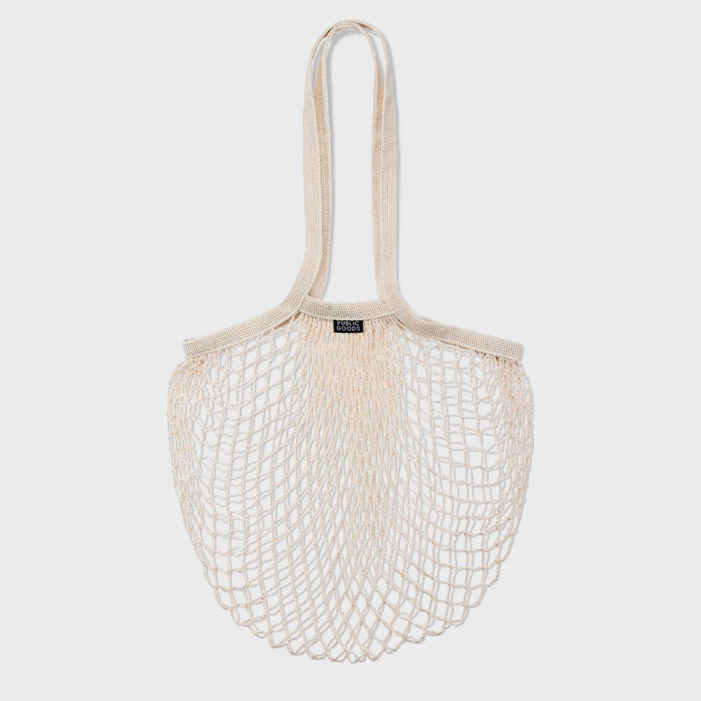 Wide Mesh Tote | Public Goods