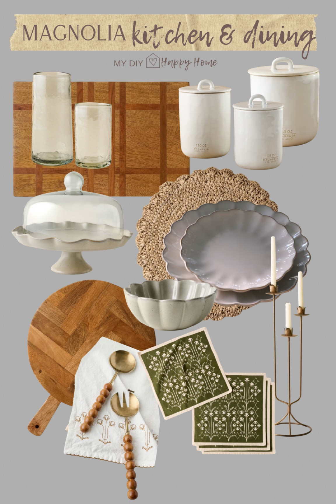 New kitchen and dining finds from @magnolia 

#LTKHome #LTKSeasonal #LTKStyleTip