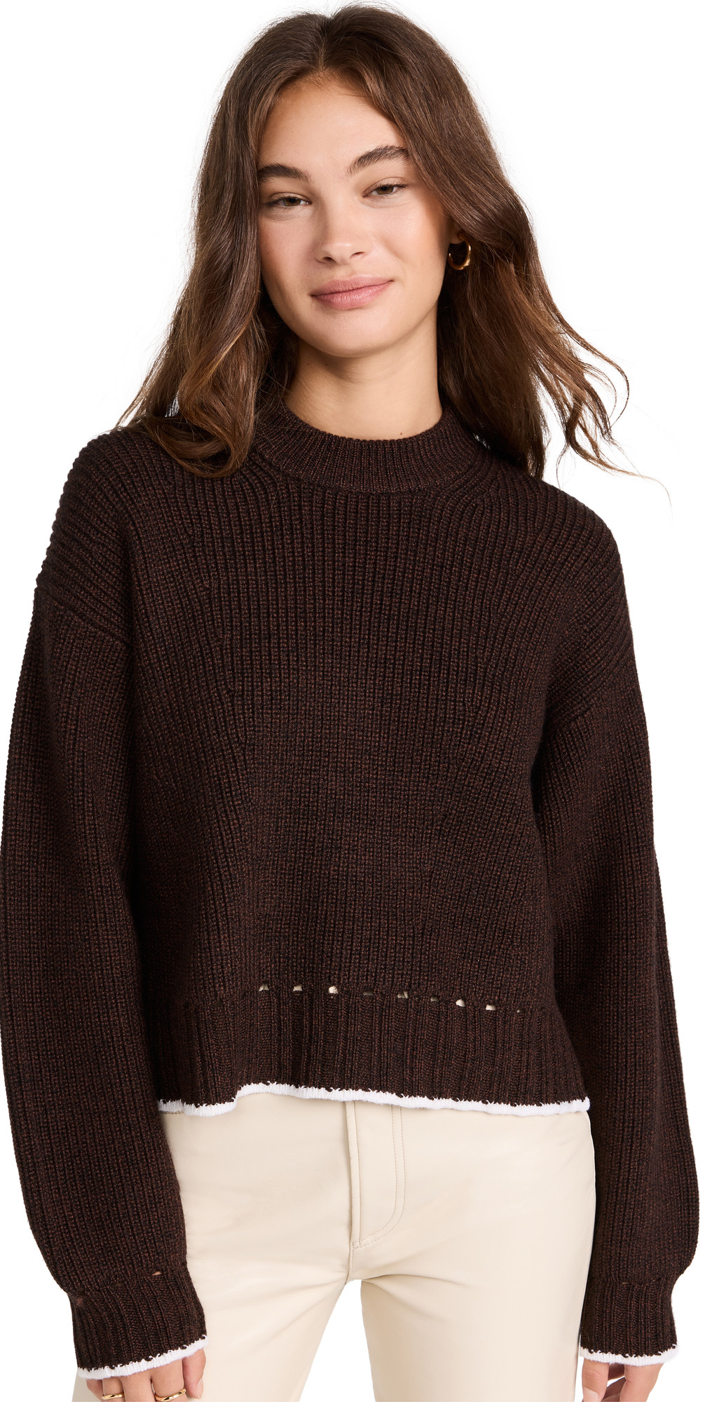 Proenza Schouler White Label Cashfeel Cutout Sweater | Shopbop