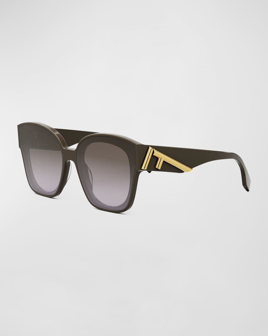 Fendi First Acetate Cat-Eye Sunglasses | Neiman Marcus
