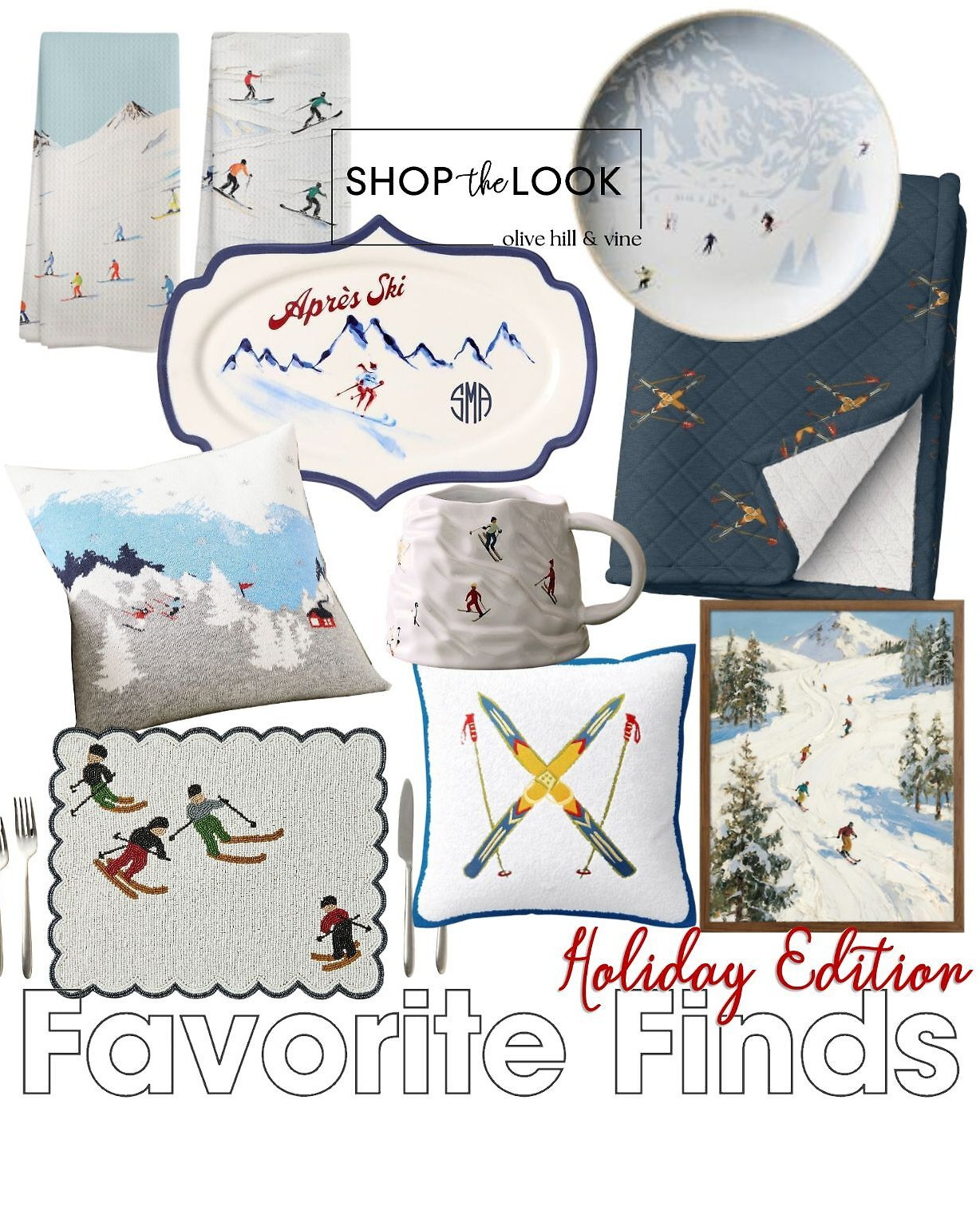 As Christmas wraps up, we’re leaning into décor that lasts. These ski-inspired pieces—blankets, pillows, dishware, art, and textured mugs—bring a crisp winter vibe that feels fresh well beyond the holiday rush.  

 

#LTKHoliday #LTKSeasonal #LTKHome