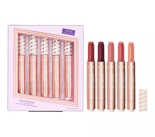 tarte Maracuja Juicy Lip Plump 5pc set | QVC