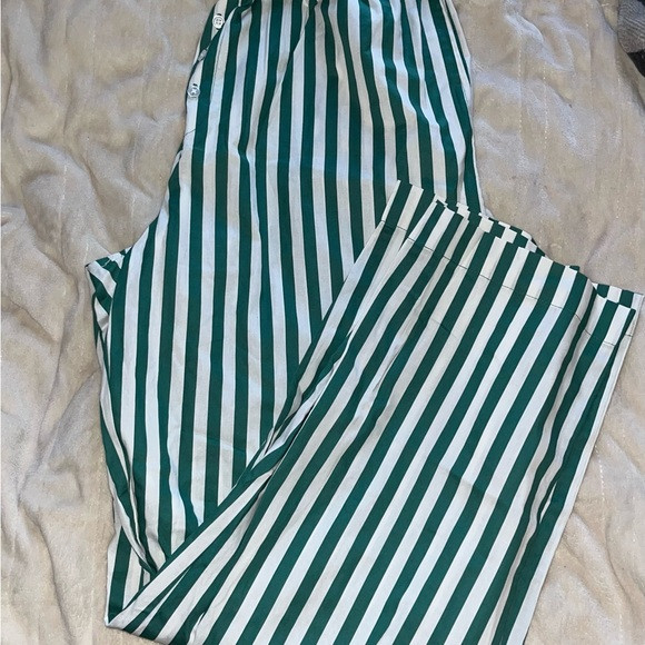 Grayson Threads Green and White Striped Pants | Poshmark