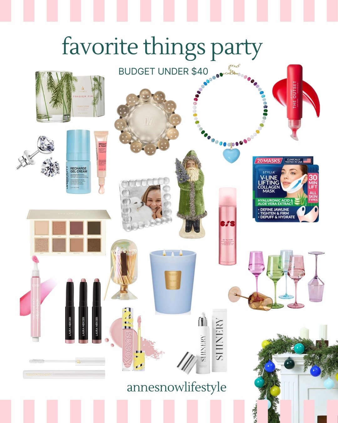 FAV THINGS/ white elephant party budget under $40!! 

#LTKFindsUnder50 #LTKHoliday #LTKGiftGuide