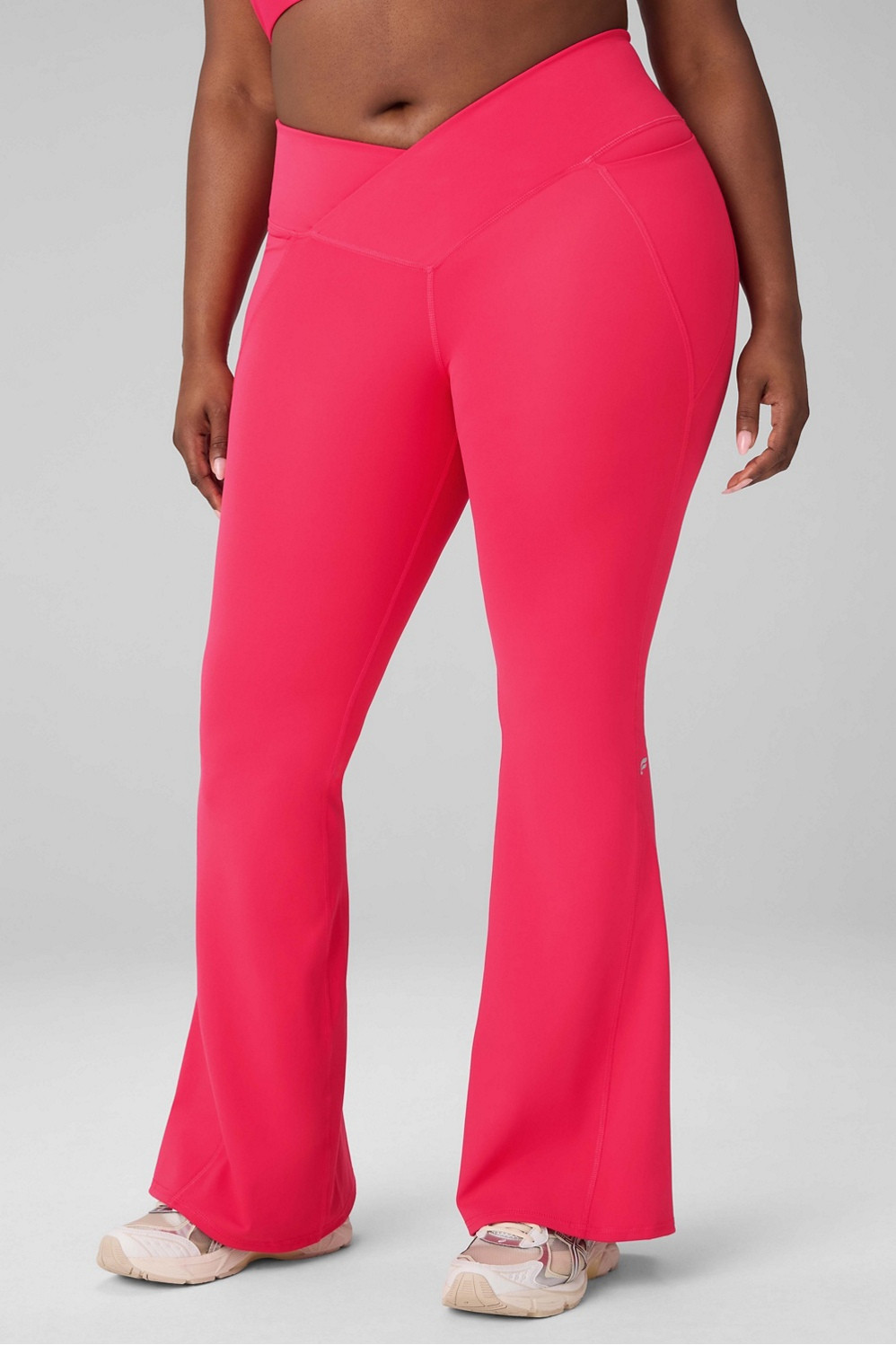 Oasis PureLuxe High-Waisted Crossover Flare | Fabletics